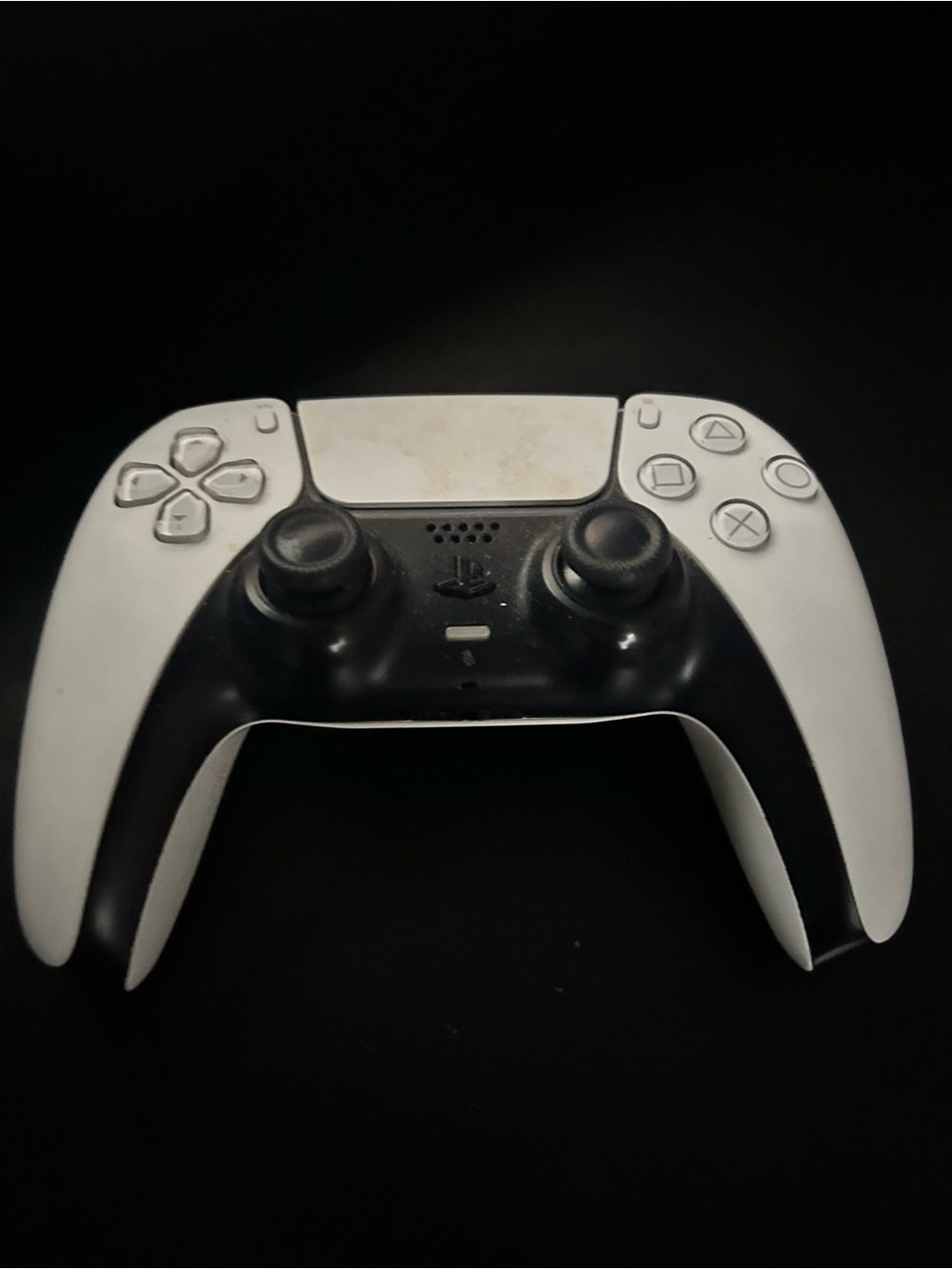 Sony PlayStation DualSense Wireless Controller in White and Black